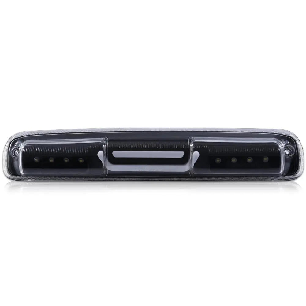 High-mount third brake light for Chevy Silverado or GMC Sierra truck.