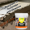 A white container of Concrete Patch powder repair mix for interior/exterior use