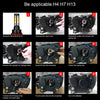 Guide pas à pas pour installer les ampoules de phares LED H4, H7 et H13 dans un ensemble d'éclairage automobile.