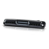 A black high-mount third brake light for a Chevy Silverado or GMC Sierra truck.