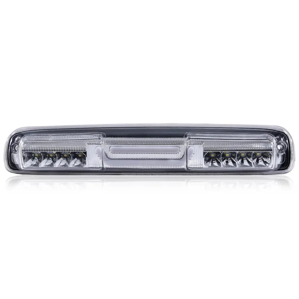 High-mount third brake light for Chevy Silverado or GMC Sierra vehicle.