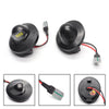 LED license plate lights for Ford trucks and SUVs showing the light assembly and wiring connections