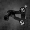 Support universel noir pour téléphone moto Harley Touring.