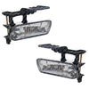 Heavy-duty fog lamp assembly for Chevy trucks and SUVs with a clear light housing.