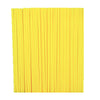 A bundle of bright yellow motorcycle wheel rim spoke wrap kit.