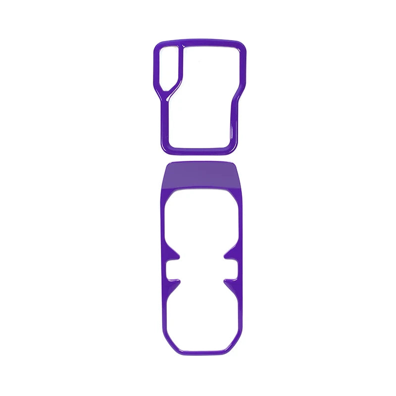 Car gear shift panel trim stickers for Jeep/Gladiator interior