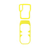 Yellow car gear shift panel trim stickers for Jeep/Gladiator interior