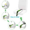 Step-by-step instructions showing how to install an adjustable car seat belt for pregnancy comfort