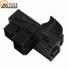 Black power window control switch replacement for Chevy Silverado and GMC Sierra vehicles