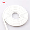 A roll of white car door edge protector trim with a 10-meter length.
