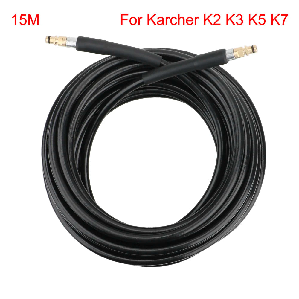 Tuyau à haute pression noir pour modèles K2, K3, K5 et K7 de Kärcher