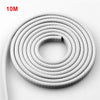 Roll of 10 meter gray car door edge protector trim