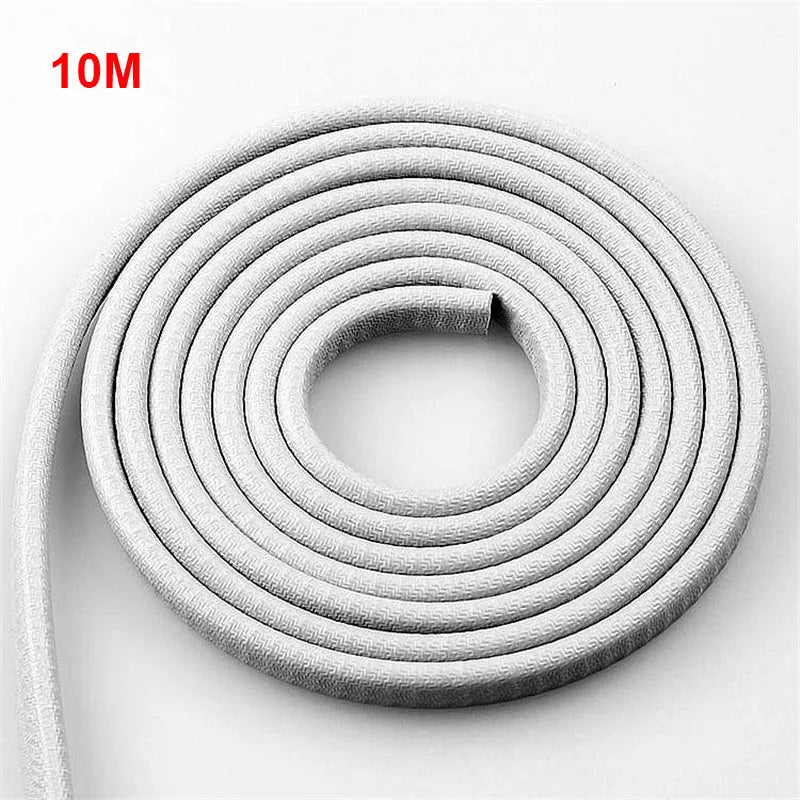 Roll of 10 meter gray car door edge protector trim