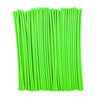 A bundle of bright lime green motorcycle wheel rim spoke wrap kit.