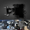Support universel de téléphone portable noir pour motos Harley touring.