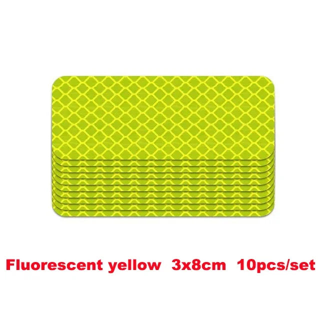 Reflective Warning Stickers for Vehicle Bumpers