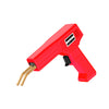 A red heavy duty plastic welding and repair kit tool with a nozzle.