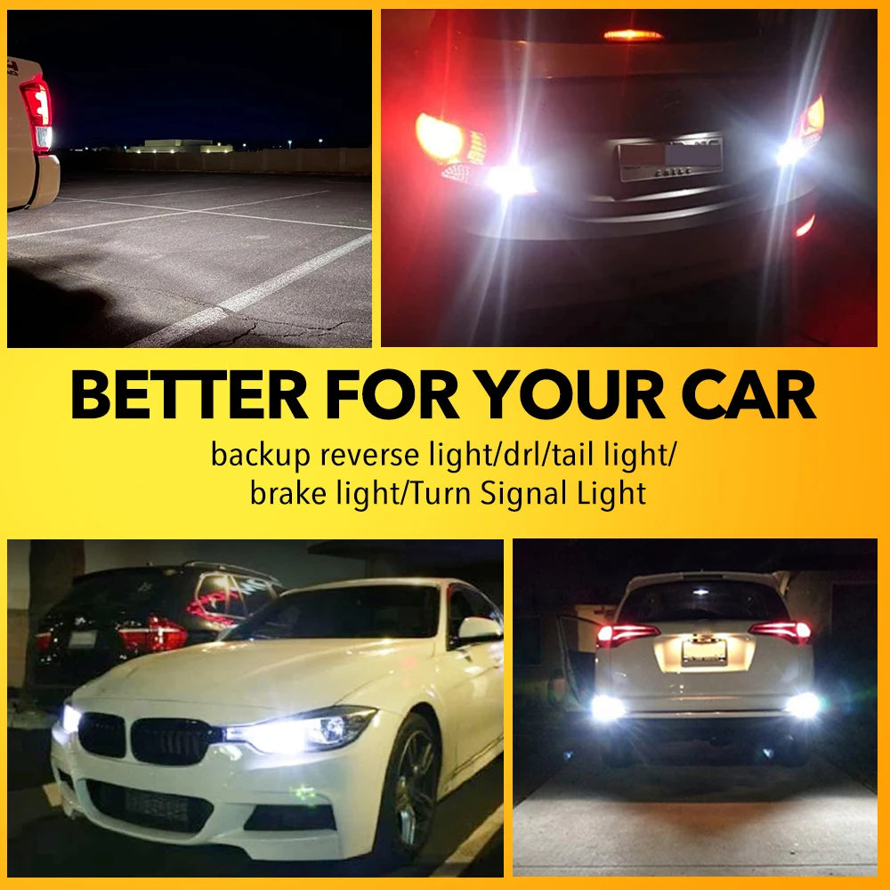 Set Plug-and-Play LED-Birnen für Opel-Modelle mit verschiedenen Lichttypen (Reserve, Rückwärtsgang, DRL, Rückleuchte)