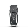 A black key shell replacement case with three buttons and a 2x feature is shown against a white background.