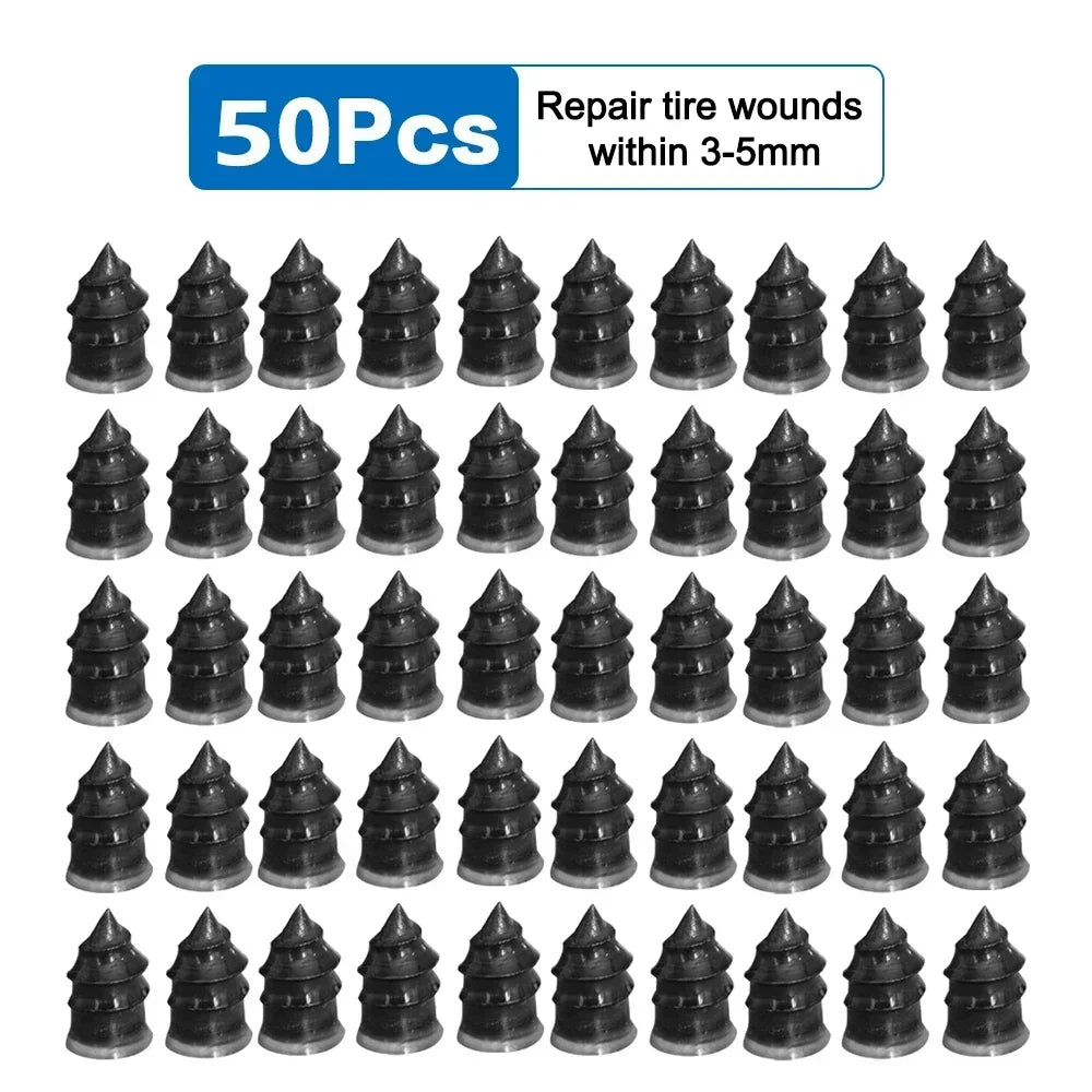 50 pieces of repair tire wounds within 3-5mm for universal rubber tire plugs