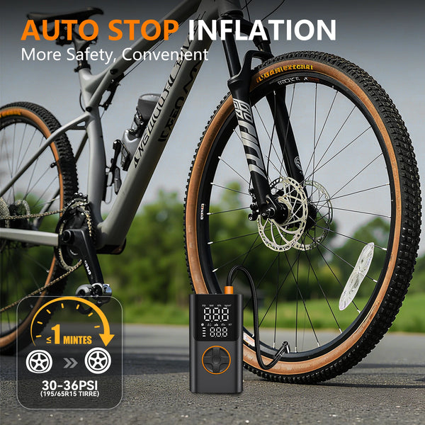 Portable Digital Tire Inflator Air Pump