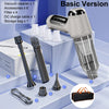 Basic version of a high-power wireless handheld vacuum cleaner with accessories and storage bag