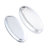Silver silicone cover for a universal car key fob