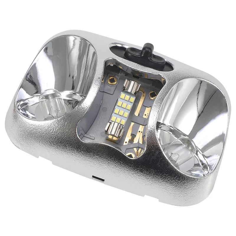 Lámpara interior de cúpula plateada de reemplazo para una Ford Ranger
