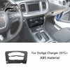 Carbon fiber ABS material interior decoration kit for Dodge Charger
