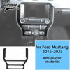 ABS plastic material interior decoration kit for Ford Mustang 2015-2023