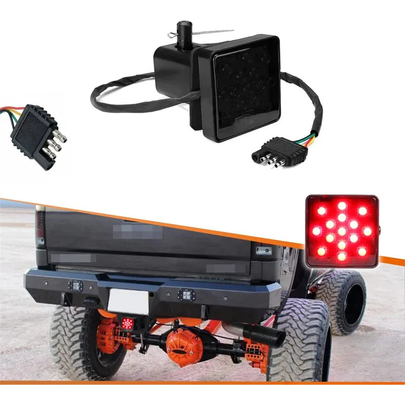 Universelle LED-Blinker-Bremssatz montiert auf LKW oder Anhänger