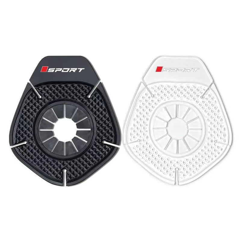 A pair of clear and black universal windshield wiper protective covers for automotive use.