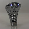 Silver cobra snake LED gear shift knob for manual transmissions