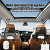 Multi functional storage box car storage travel artifact installed in the car seat back organizer