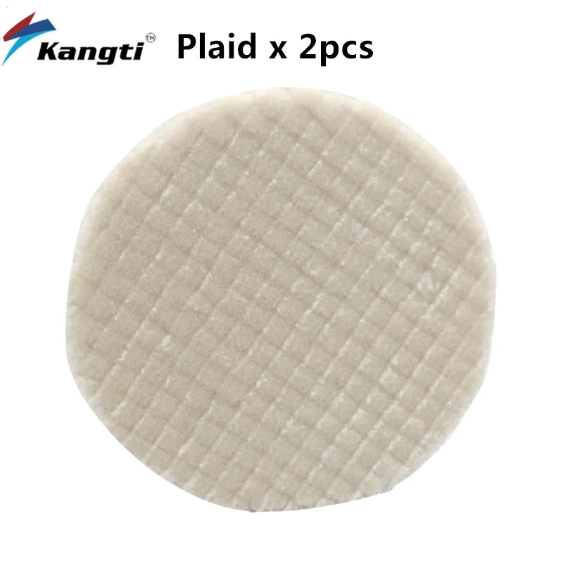 Runde beige Polierschwamm-Pads vom Kangti-Marken