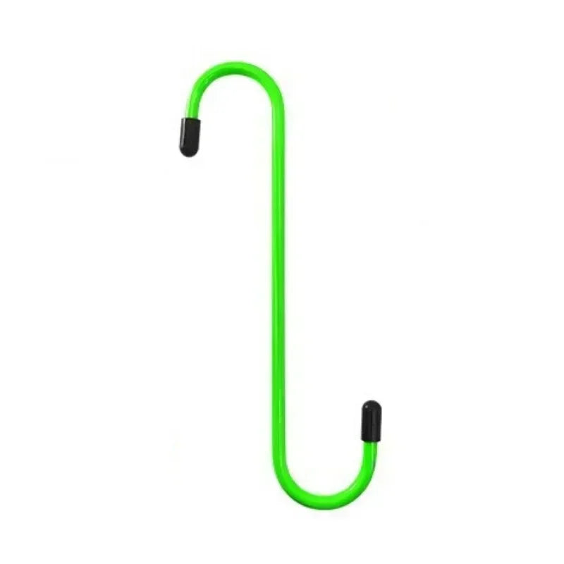 A bright green car brake caliper hanger designed for axle and suspension mounting.