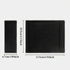 A set of black universal car handle covers, measuring 10.5cm high by 12.5cm wide.