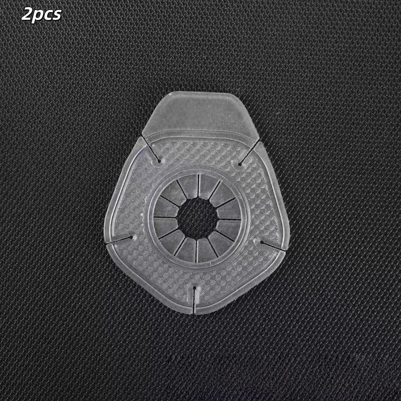 Two anti-leak wiper arm hole covers are shown against a dark background.