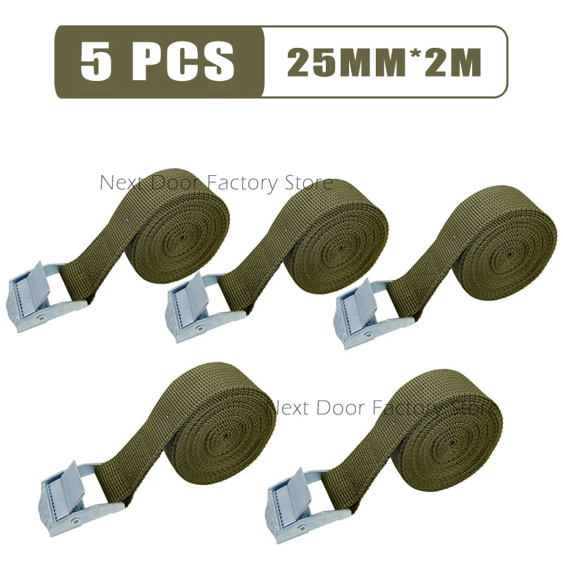 Heavy Duty Cargo Straps with Buckle Tie-Down Belts