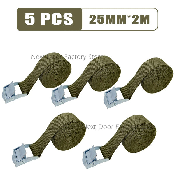Heavy Duty Cargo Straps with Buckle Tie-Down Belts