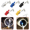 Various turbo sound whistles and exhaust components shown in different colors and angles.