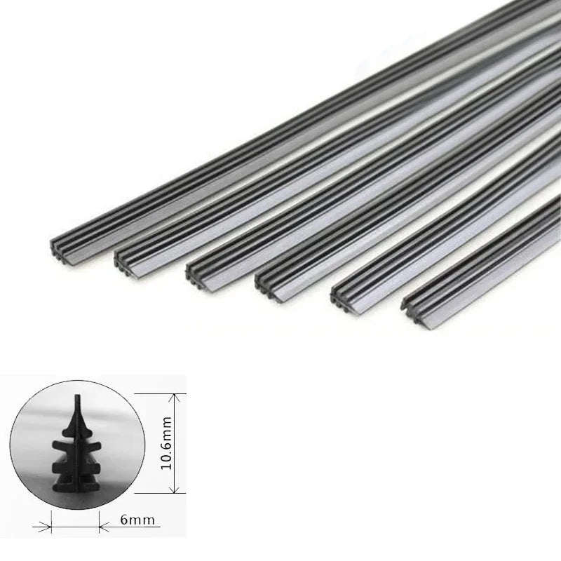 Set Metallwischer und Nachfüllkit für universelle Auto-Wischer.