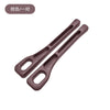 A pair of purple car seat gap plug strips used for protection.