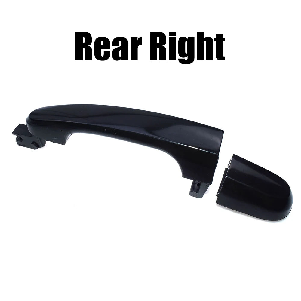 Black rear right door handle for KIA Sportage (2005-2010)