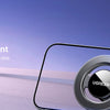 A close-up of a UGREEN 2-in-1 Magsafe car mount designed for flexible installation on a smartphone.
