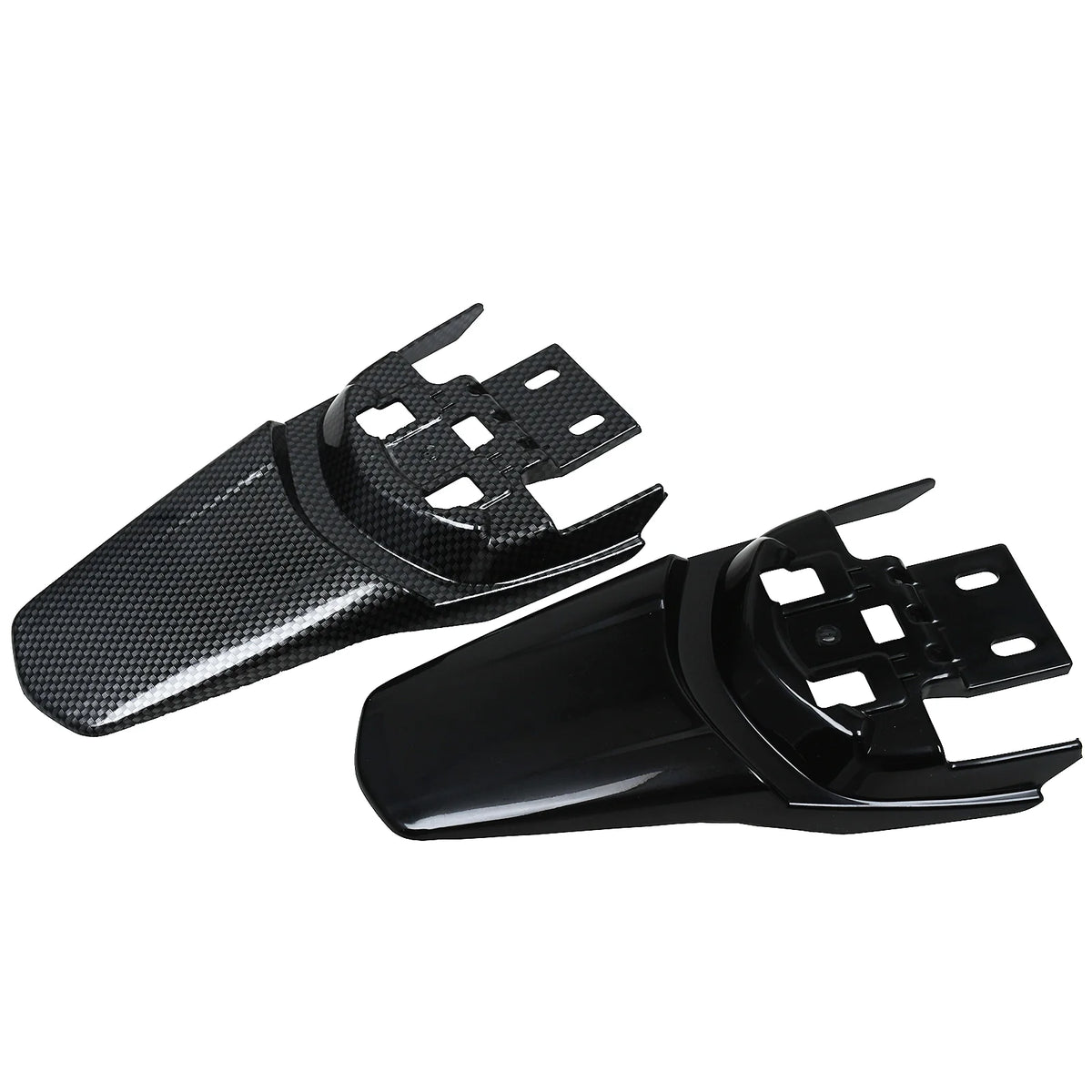 Black aftermarket rear fender for Sur-Ron electric bikes