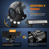 Adjustable and durable Night light bar mount for off-road vehicles featuring a 45 degree adjustable angle.