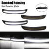 Smoked Housing Non Dynamic White LED side marker lights for Dodge Charger 2015-2023