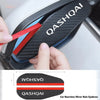 Carbon fiber rain eyebrow for Nissan Qashqai side mirrors