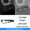 Calcomanías de fibra de carbono forjada para Dodge Charger 2015-2022